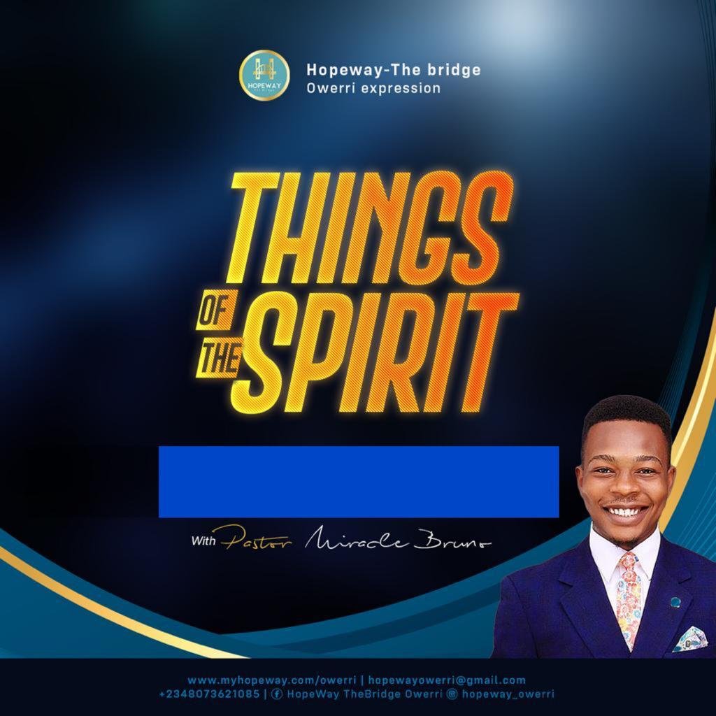 DOWNLOAD MP3: Pastor Miracle Bruno - Things Of The Spirit