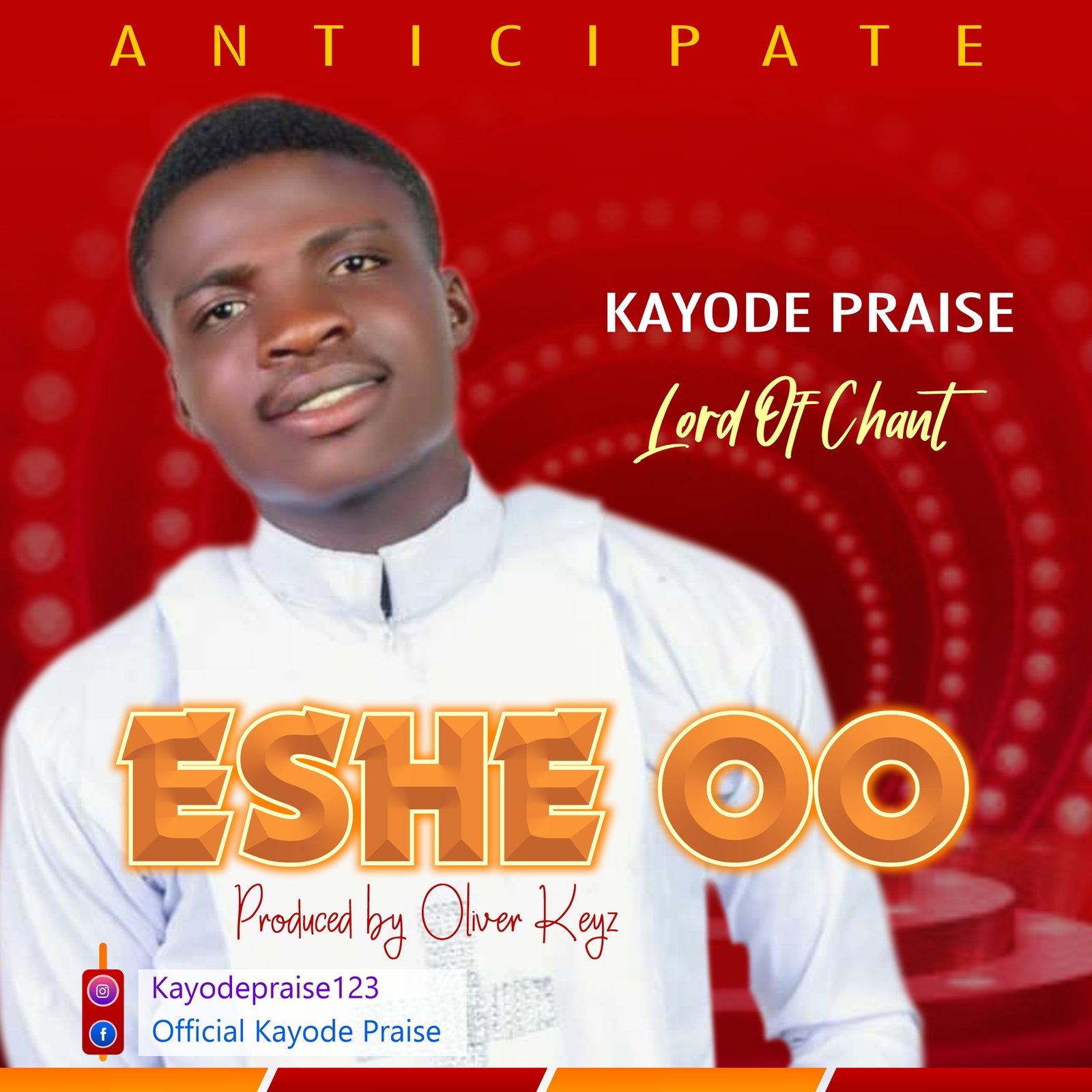 DOWNLOAD MP3: ESHE OO By Kayode Praise